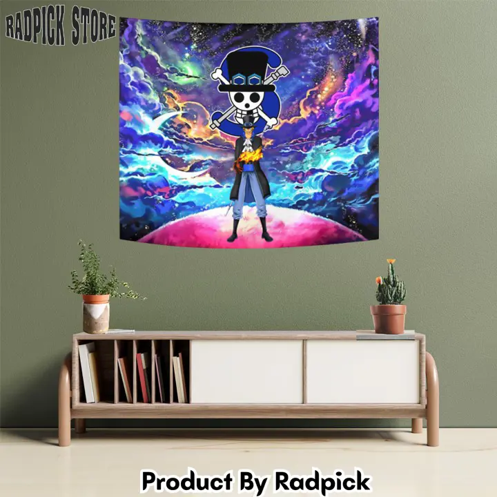 Sabo tapestry custom galaxy anime wall decor  rp5943569